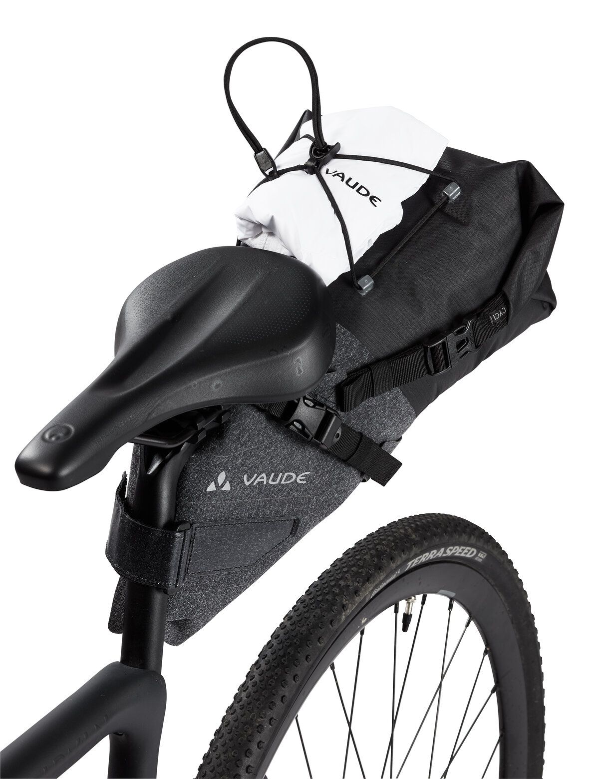 Bag for Saddle VAUDE TRAILSADDLE COMPACT 7 L Black
