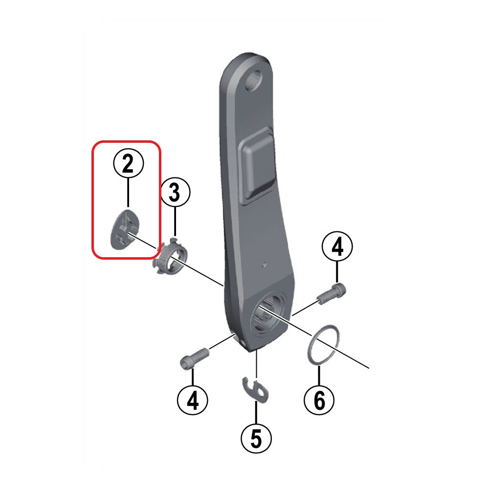 Καπάκι μανιβέλας SHIMANO για τριβέλο FC-R9100-P