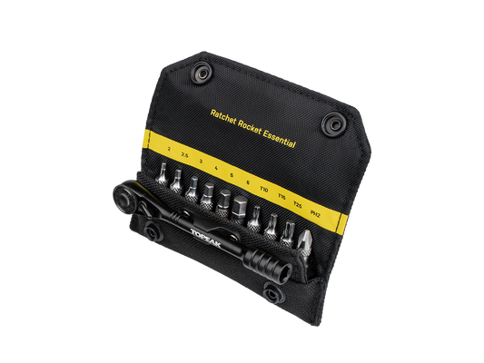 Συμπαγές κλειδί καστάνιας TOPEAK RATCHET ROCKET ESSENTIAL Μαύρο