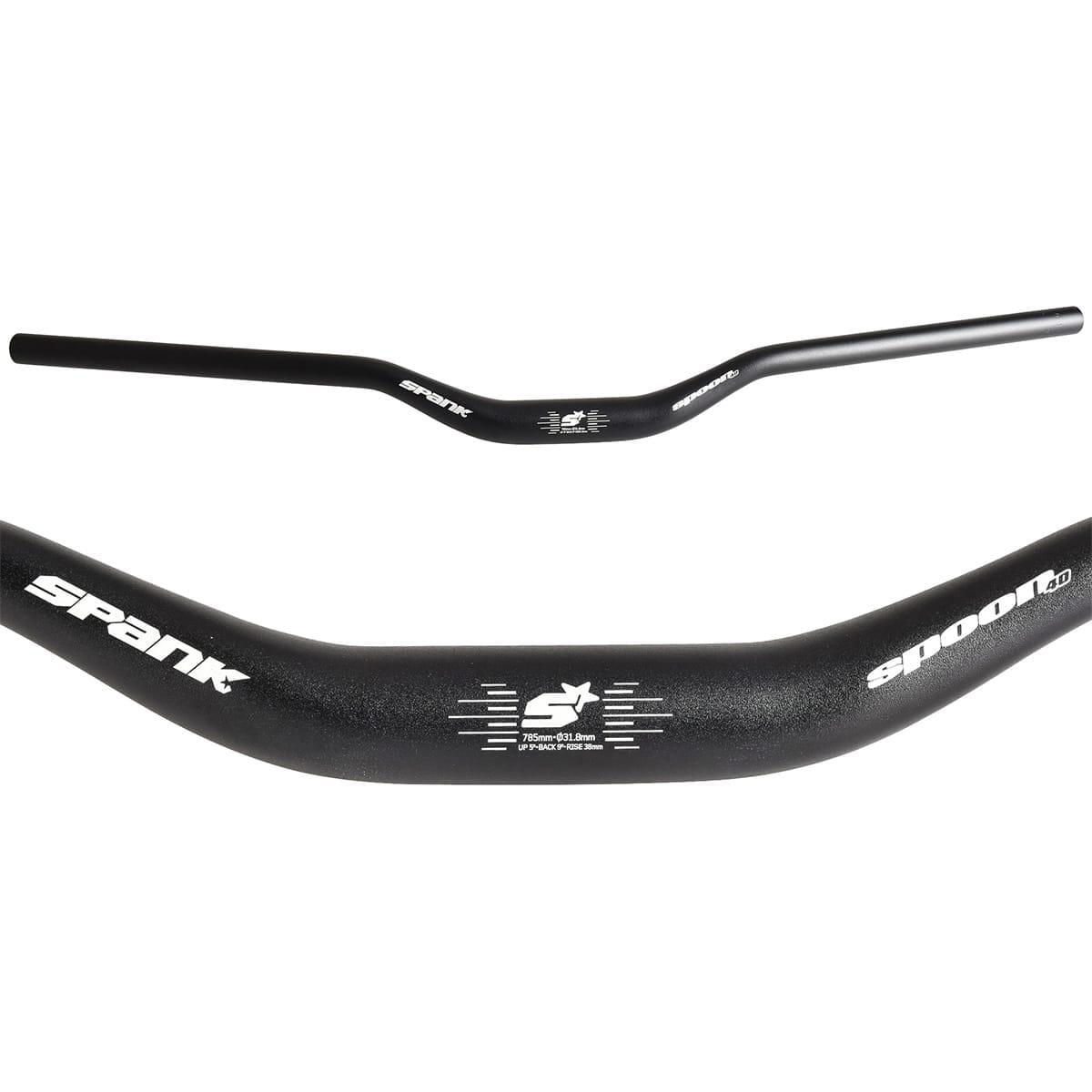 Cintre SPANK SPOON Rise 40 mm 31,8/785 mm Noir