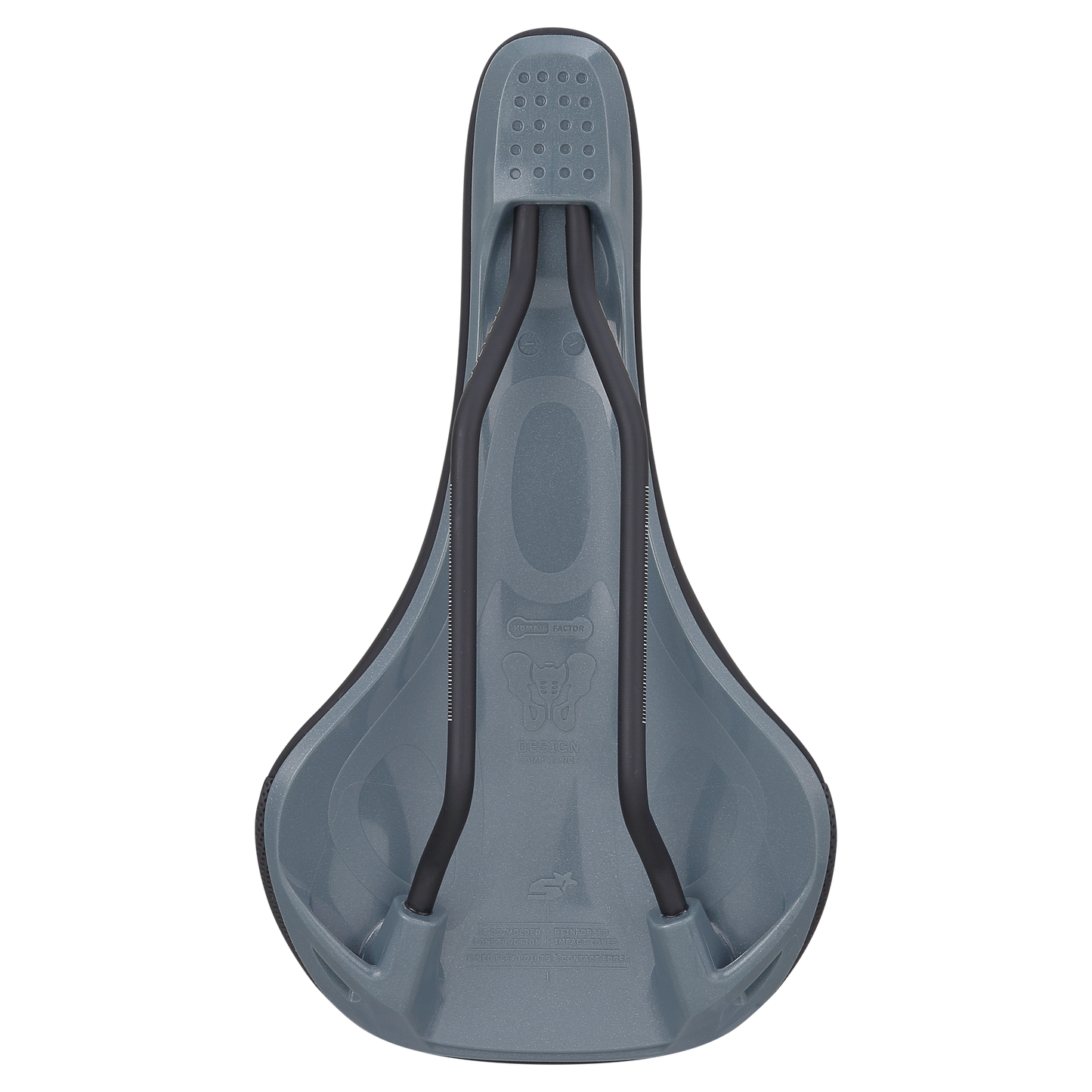 SPANK OOZY 280 144mm Σέλα CrMo Rails Γκρι
