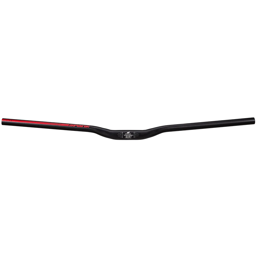 SPANK SPOON 800 Rise 20mm 800mm Μαύρος / Κόκκινος κρεμάστρα