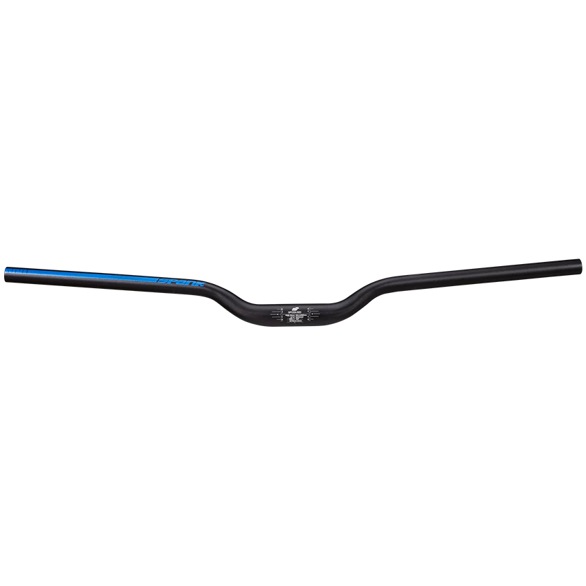 SPANK SPOON 800 Rise 40mm 800mm Μαύρος / μπλε κρεμάστρα
