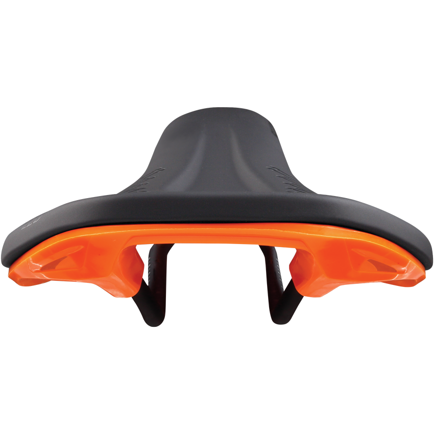 Saddle SPANK OOZY 220 144mm Rails CrN/Ti Orange