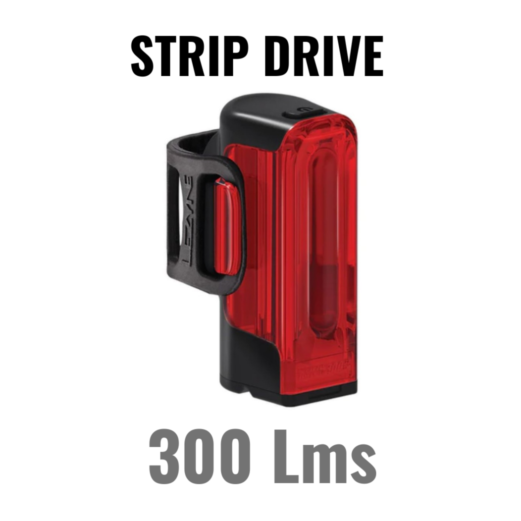 LEZYNE STRIP DRIVE 300+ πίσω φώτα