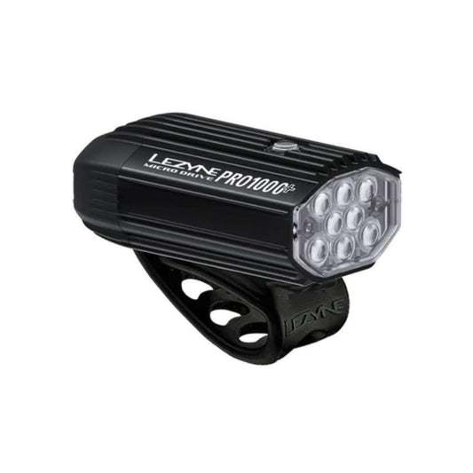 LEZYNE MICRO DRIVE PRO 1000+ Μπροστινό φως μαύρο