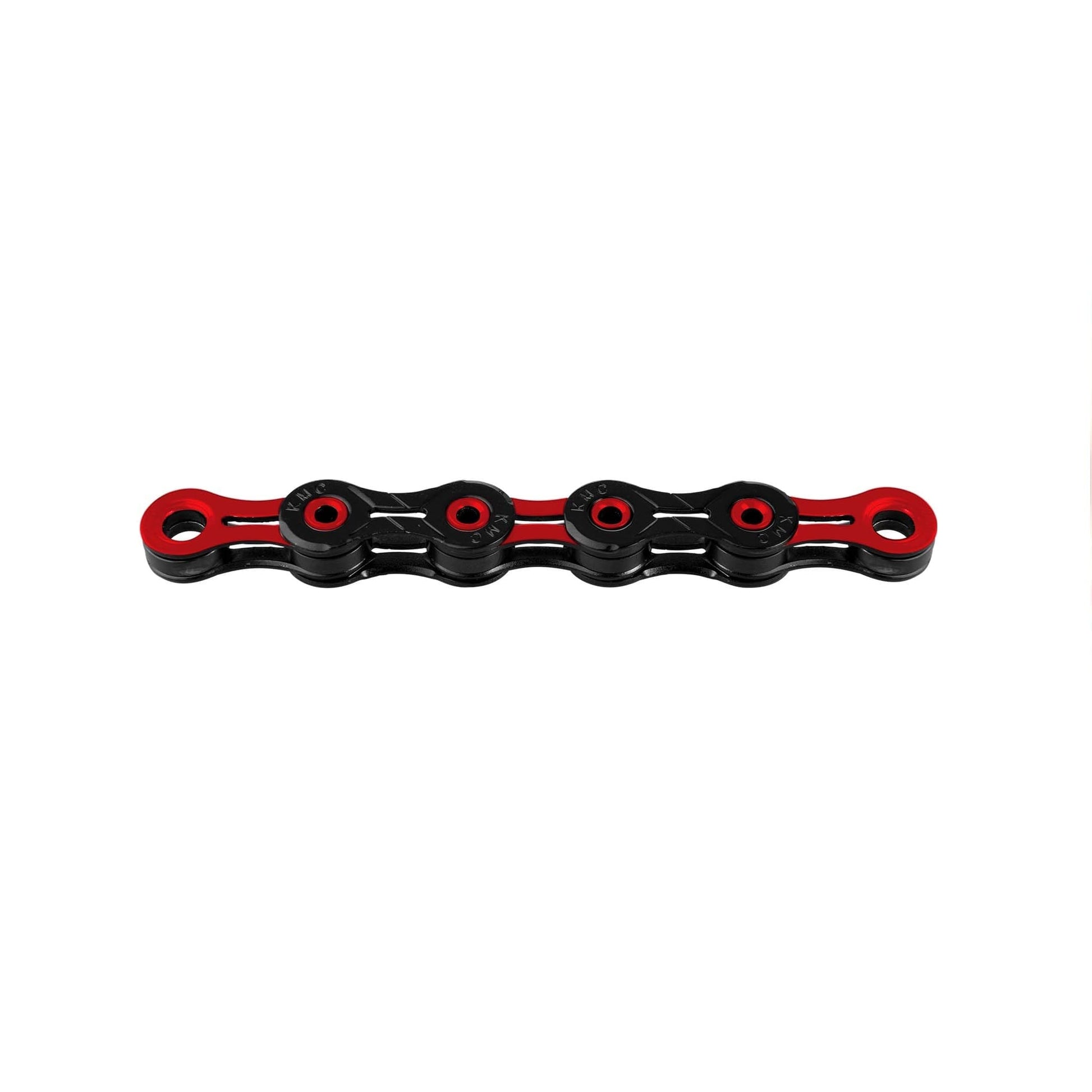 Chaîne 11V KMC DLC11 Noir/Rouge