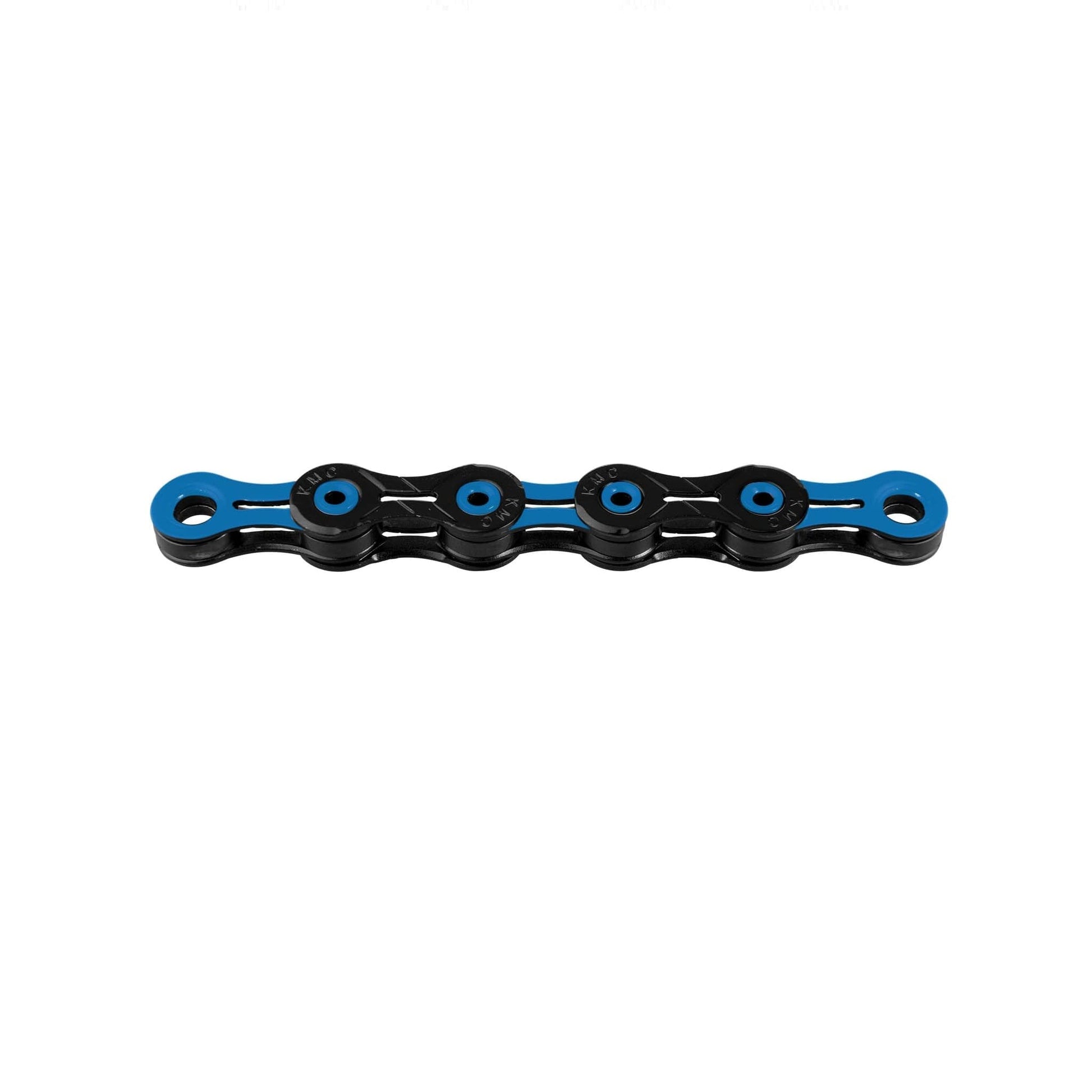 Chaîne 11V KMC DLC11 Noir/Bleu