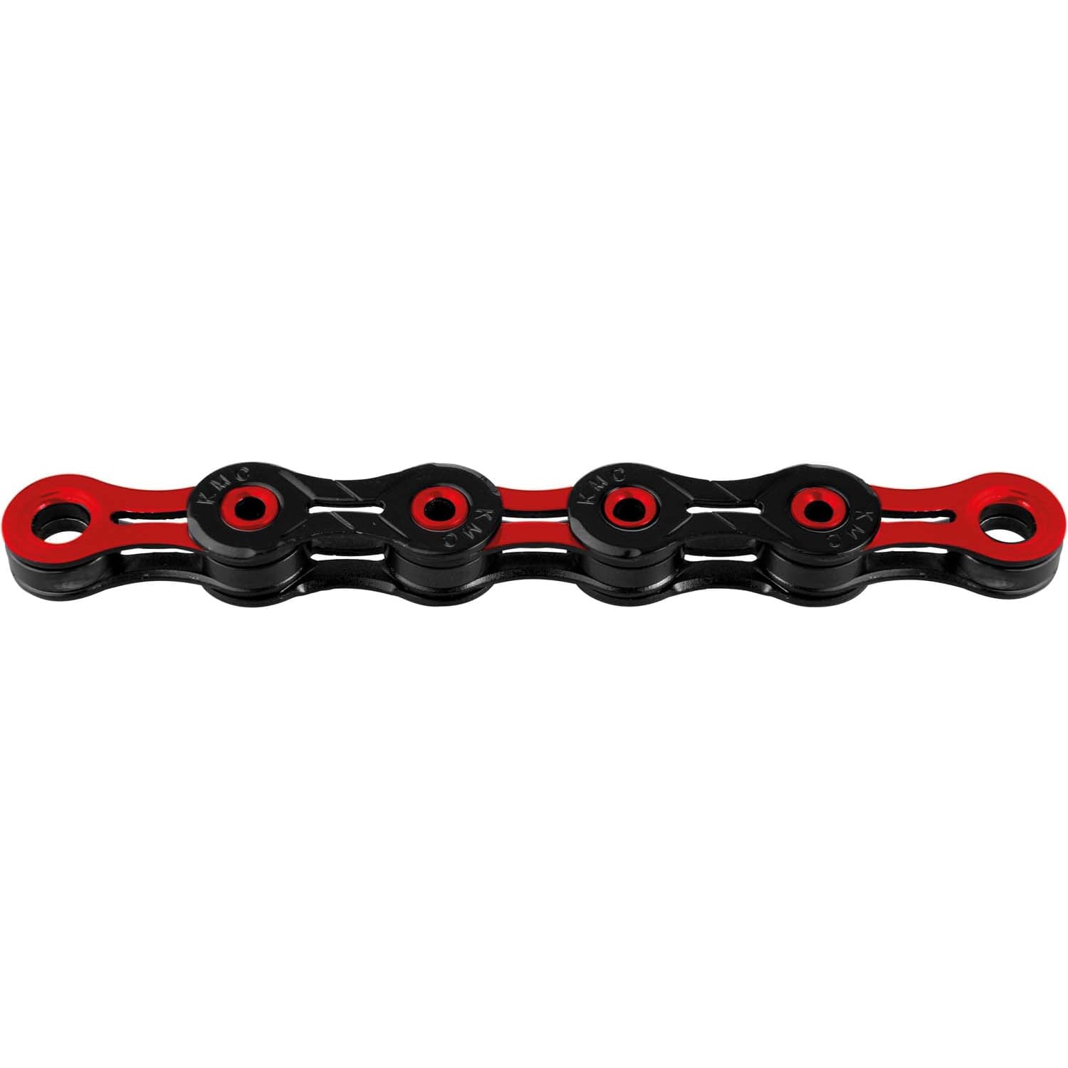 Chaîne 10V KMC DLC10 Noir/Rouge