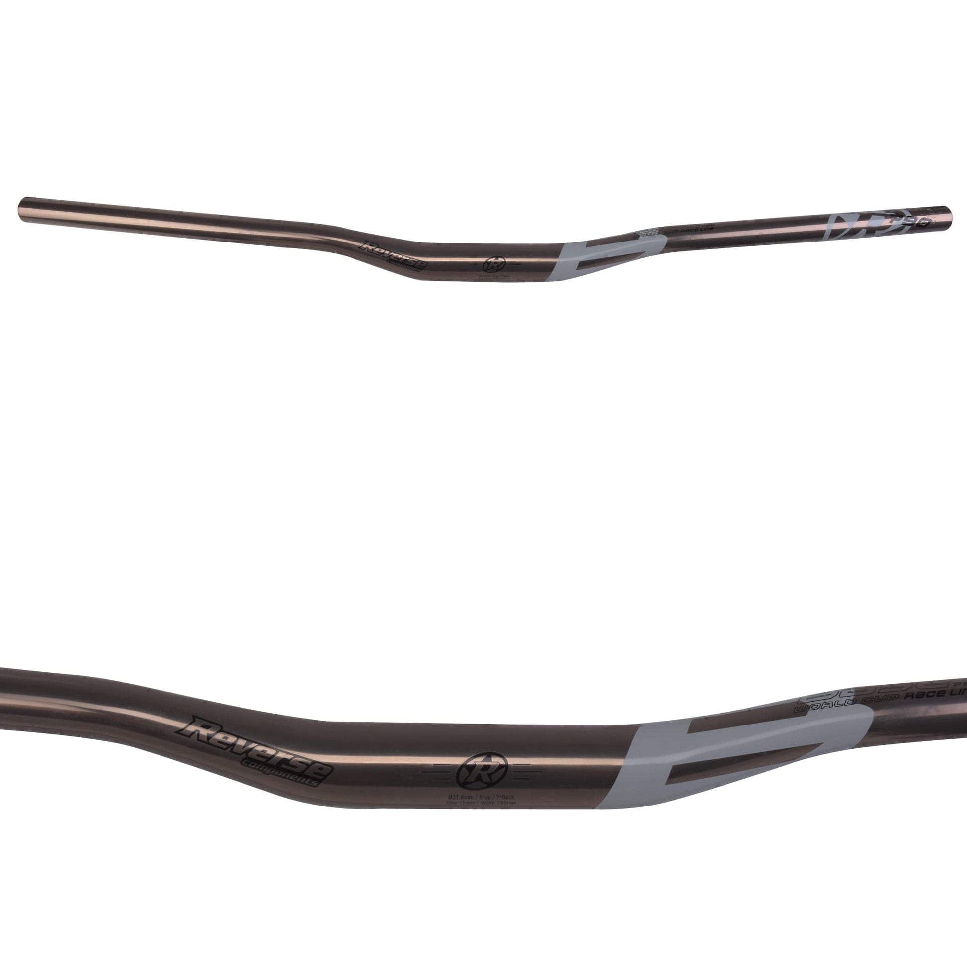 Cintre REVERSE COMPONENTS BASE Rise 18mm 790mm Titane