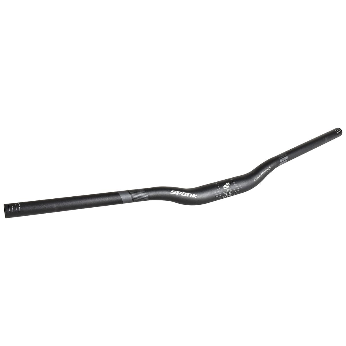 handlebar SPANK OOZY 35 Rise 25mm 35/780mm Black
