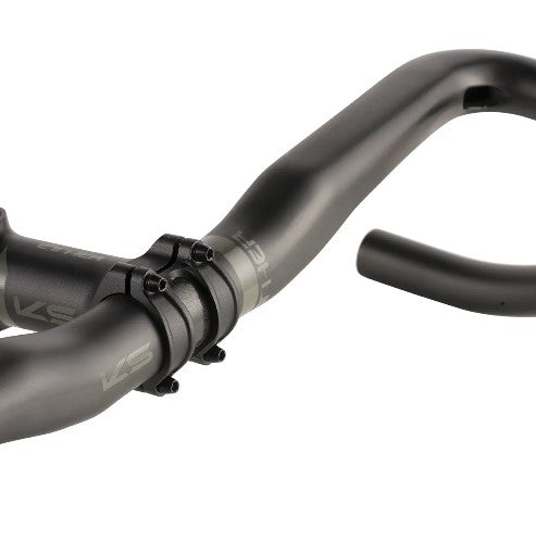 KS KIND SHOCK ETHER CARBONE Flare 18° τιμόνι Gravel