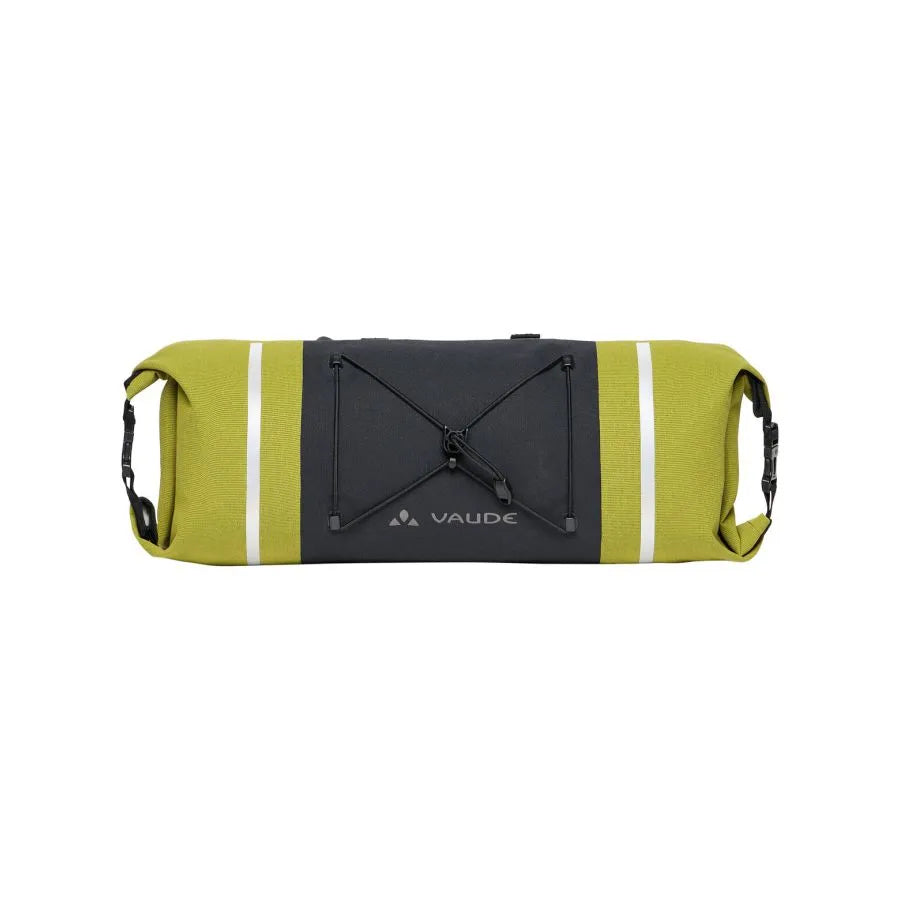 VAUDE TRAILFRONT COMPACT 5 L τσάντα τιμονιού Μαύρο/πράσινο