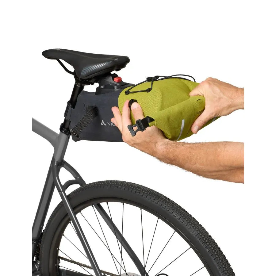 VAUDE TRAILSADDLE M 6 L τσάντα σέλας Μαύρο/πράσινο