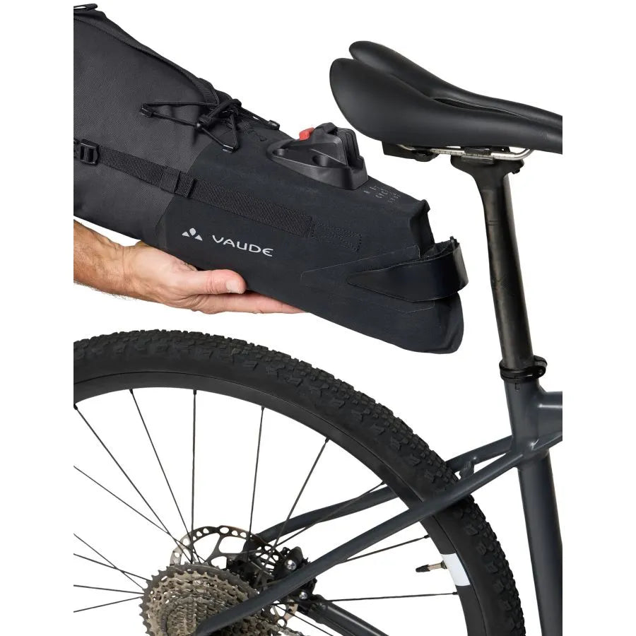 Saddle bag VAUDE TRAILSADDLE COMPACT L 10.5 L Black