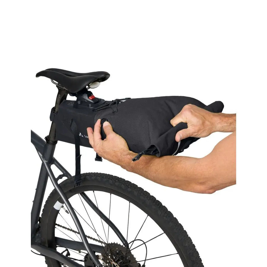 Saddle bag VAUDE TRAILSADDLE COMPACT L 10.5 L Black