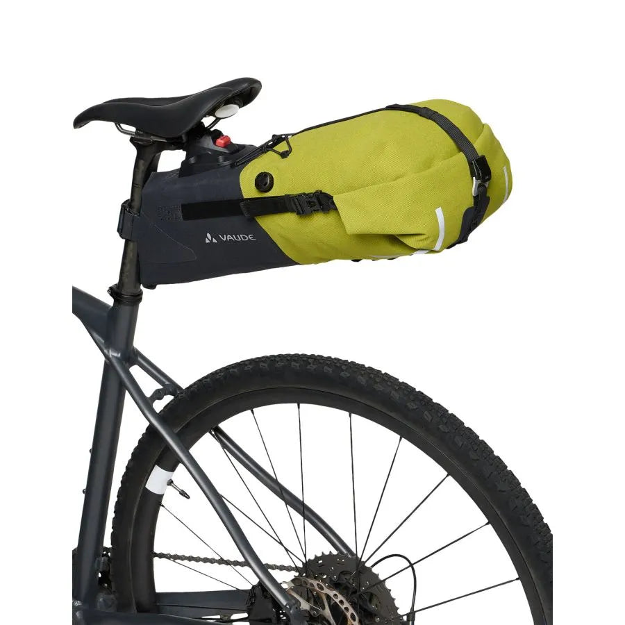 VAUDE TRAILSADDLE L 10.5 L τσάντα σέλας Μαύρο/πράσινο