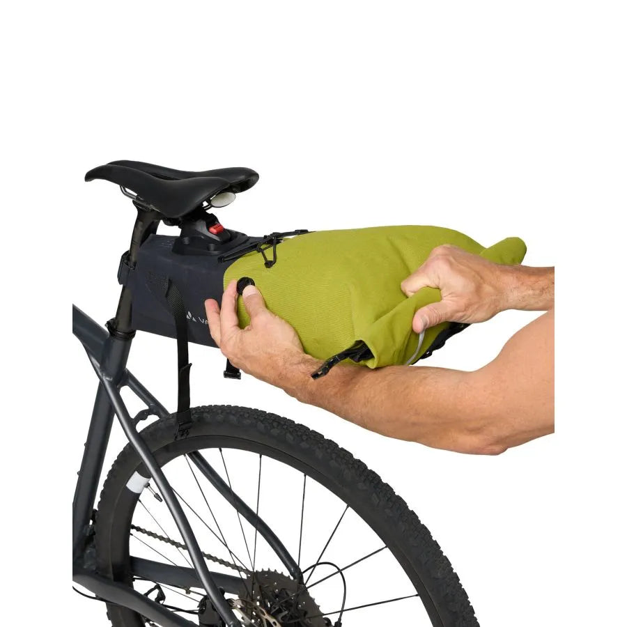 VAUDE TRAILSADDLE L 10.5 L τσάντα σέλας Μαύρο/πράσινο