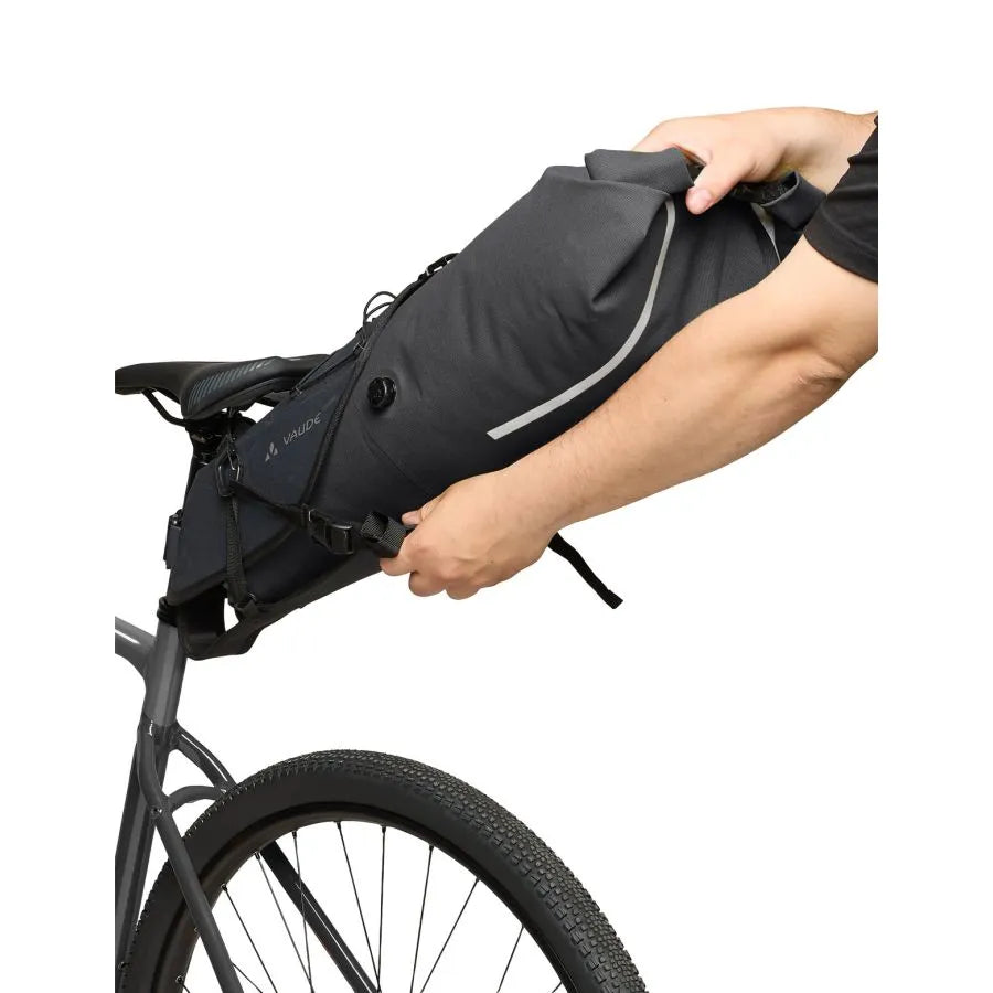 VAUDE TRAILSADDLE CAGE 15 L τσάντα σέλας μαύρο