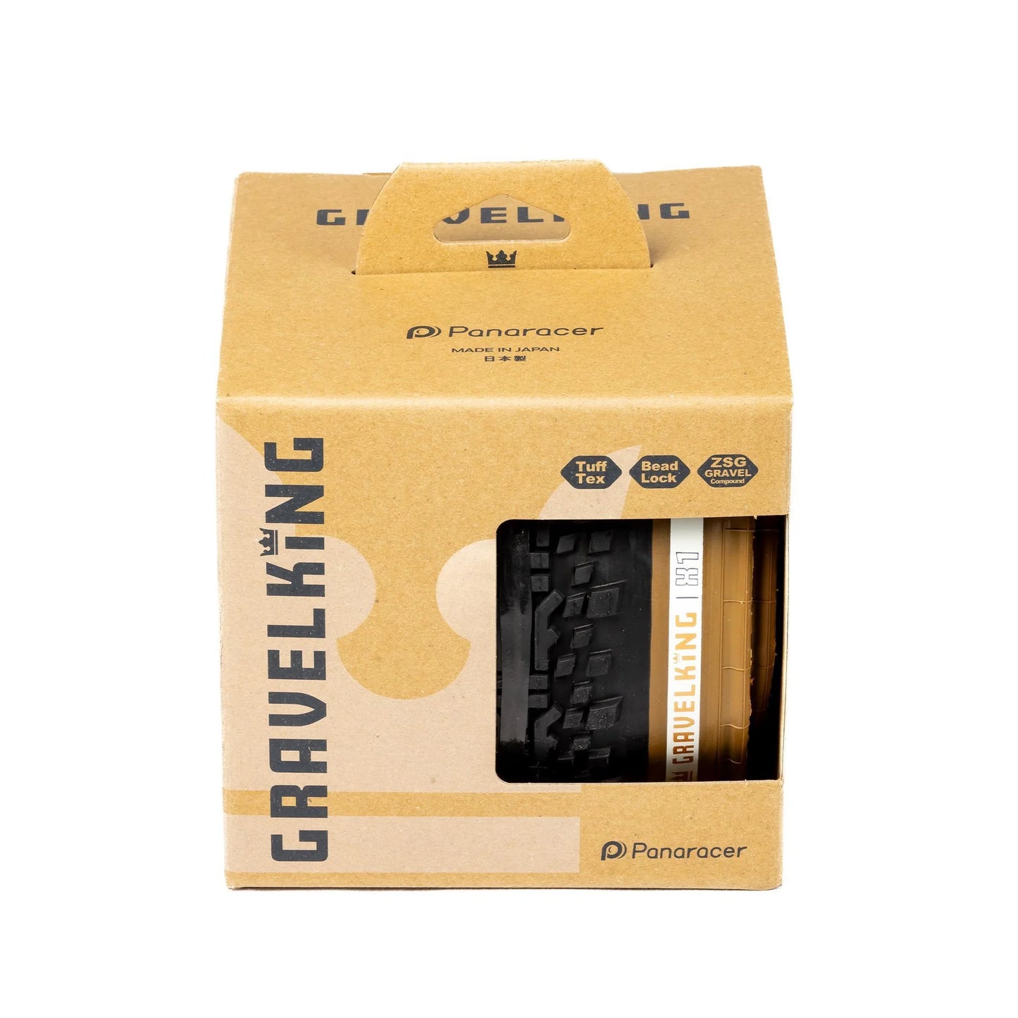 PANARACER GRAVELKING SEMISLICK TLR 700x40c Tubeless Ready Μπεζ ελαστικό