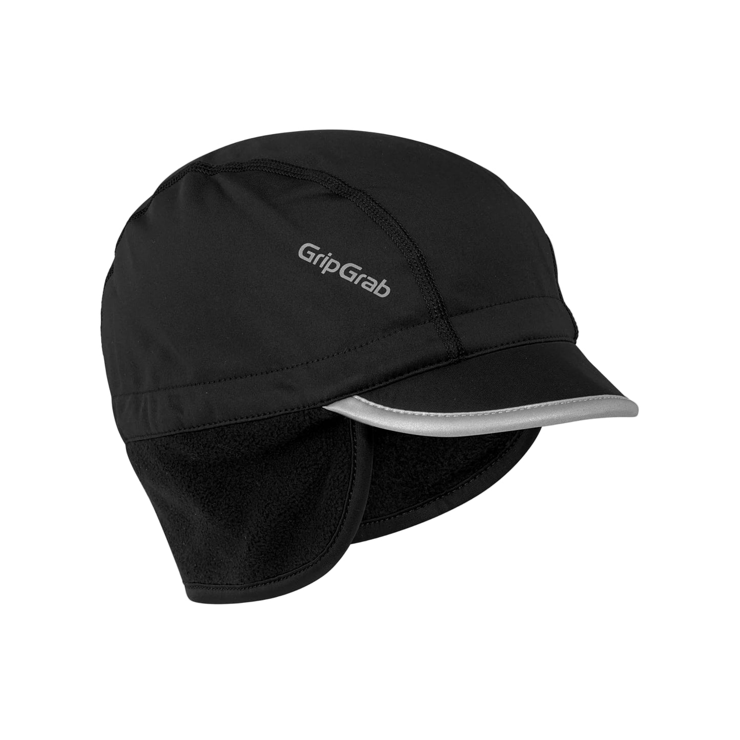 GRIPGRAB BELGIAN STYLE THERMAL WINDPROOF WINTER Cap Μαύρο