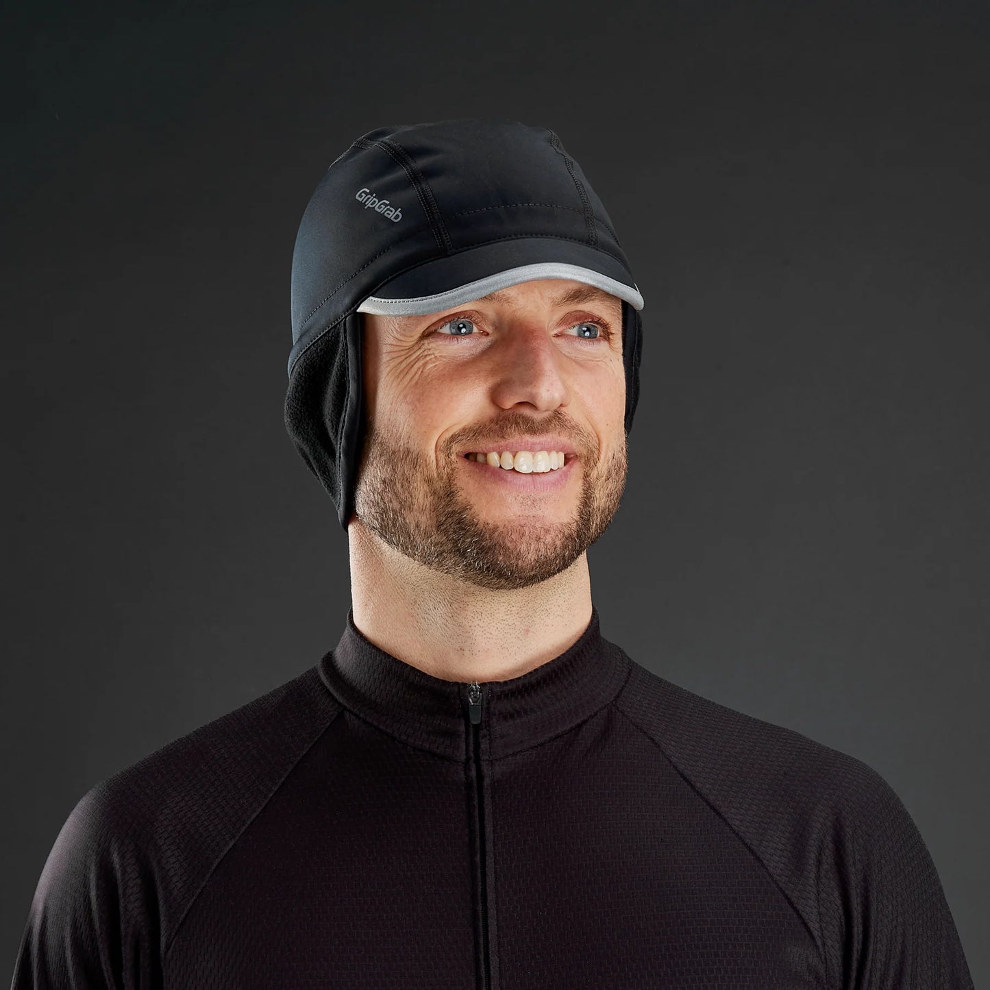 GRIPGRAB BELGIAN STYLE THERMAL WINDPROOF WINTER Cap Μαύρο