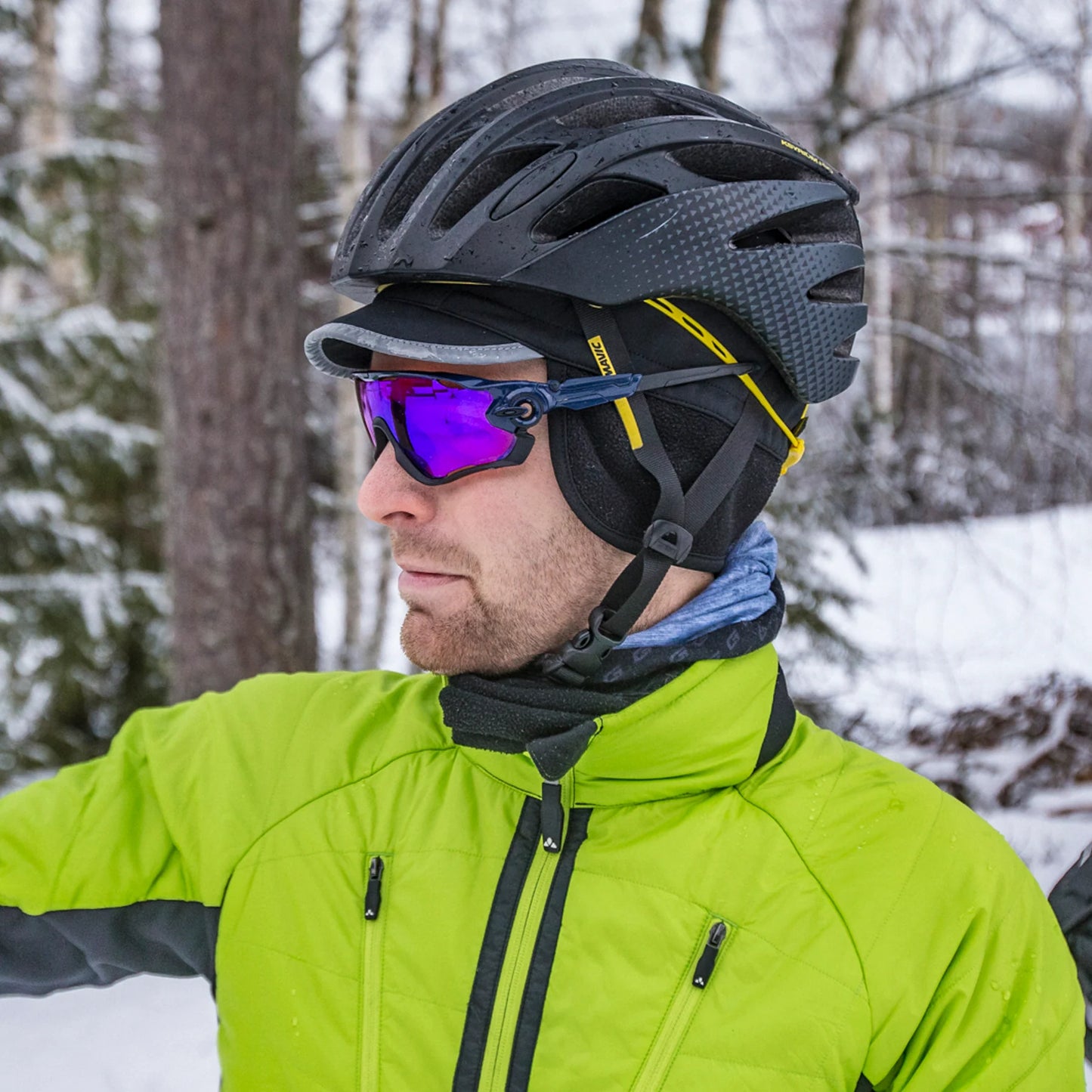 GRIPGRAB BELGIAN STYLE THERMAL WINDPROOF WINTER Cap Μαύρο
