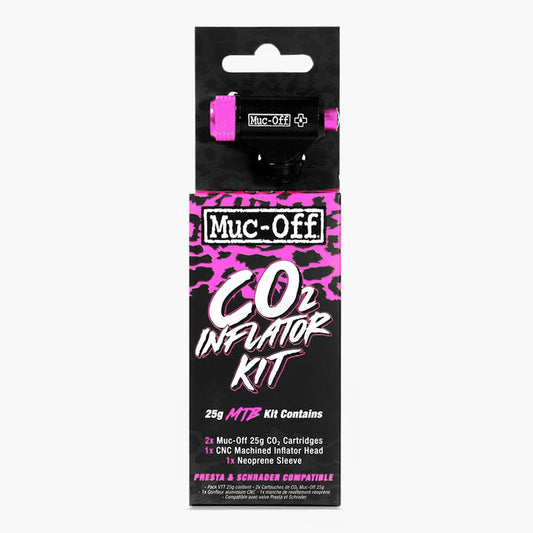 MUC-OFF MTB πείρος πυροδότησης CO2 + φυσίγγια CO2 με σπείρωμα 25g (x2)