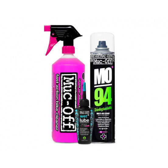 MUC-OFF CLEAN-PROTECT-LUBE Wet maintenance kit