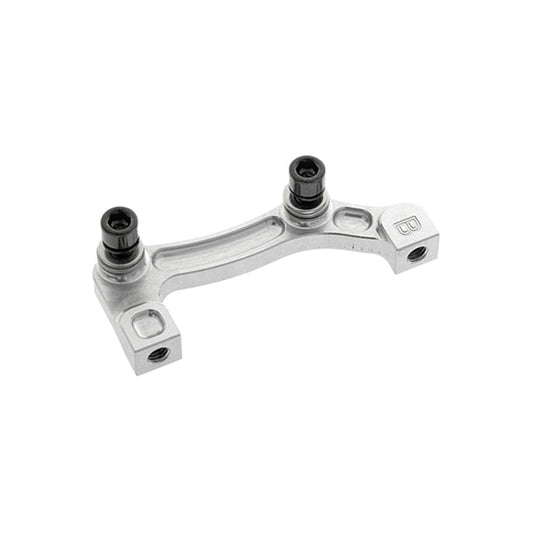 Caliper Adapter Front / Rear PM / IS HOPE (Front 203mm / Rear 183 mm) #HBMB Silver