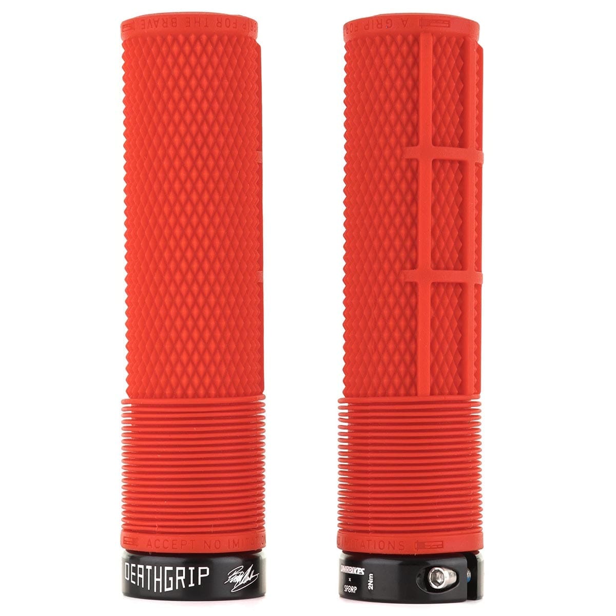 Λαβές DMR DEATHGRIP Large Lock-on Red