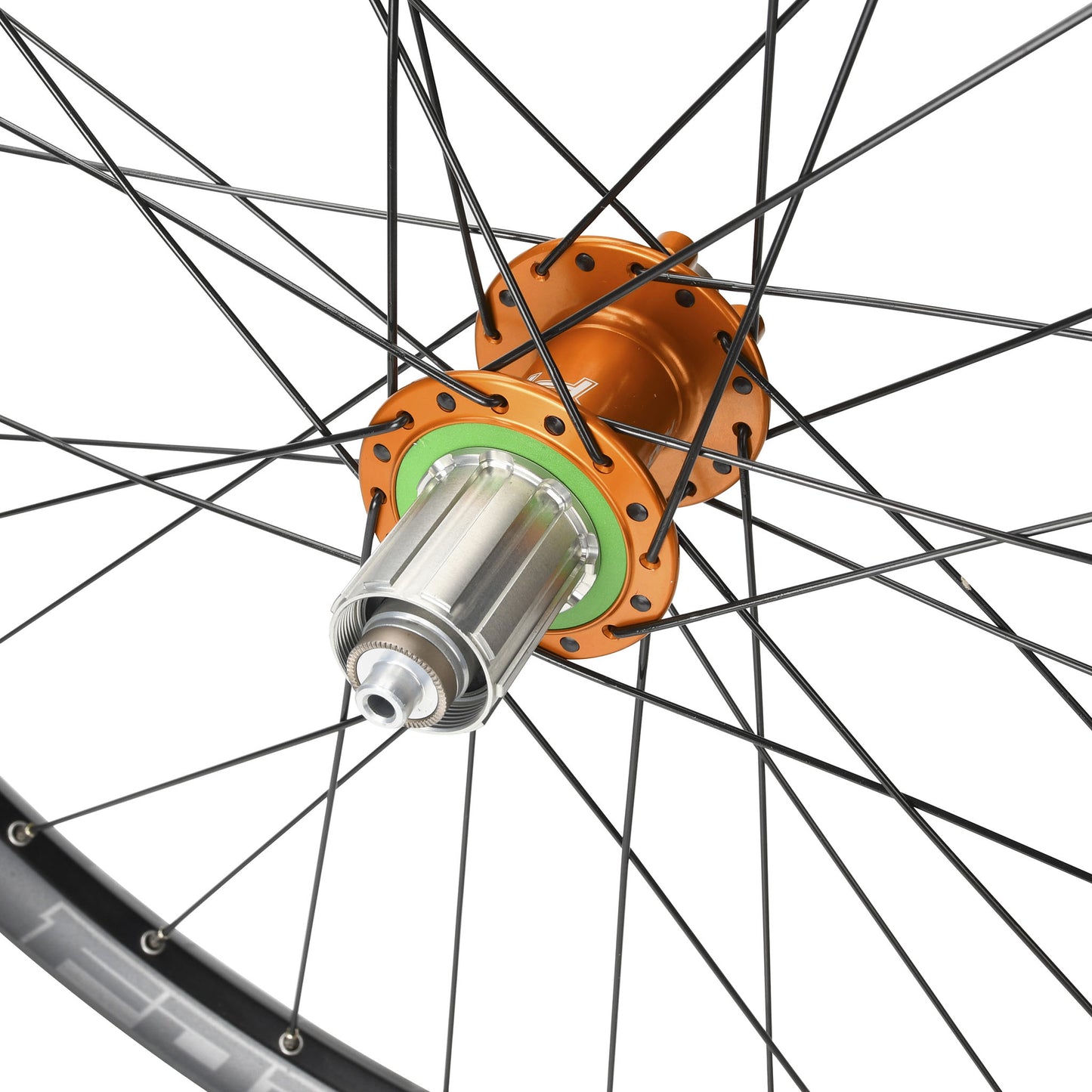 Pair of HOPE FORTUS 30 W 29" PRO 5 Wheels 15X110mm/12x148mm Boost Orange