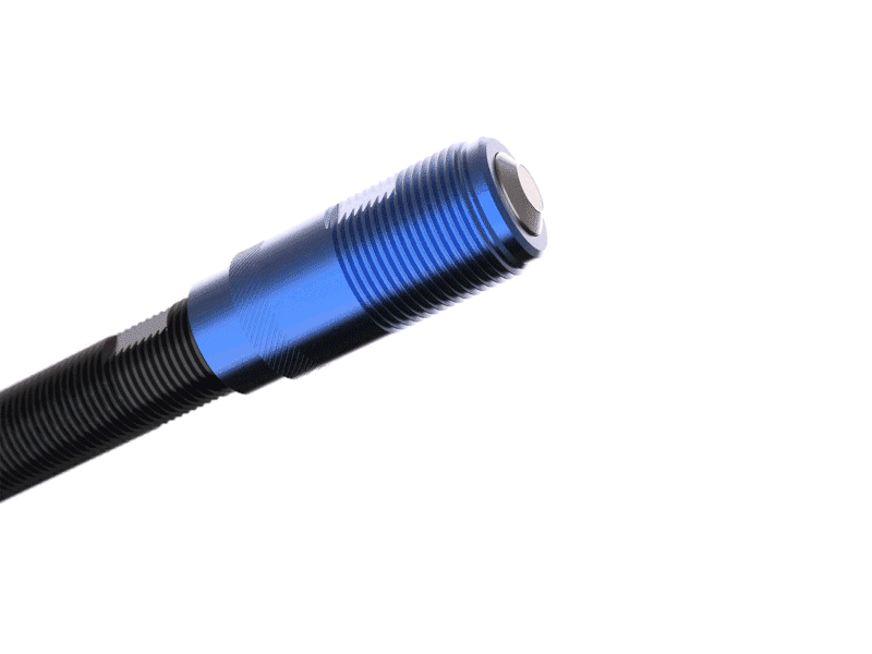 Set of 2 BBB CORE CAP Valves with Black End Caps