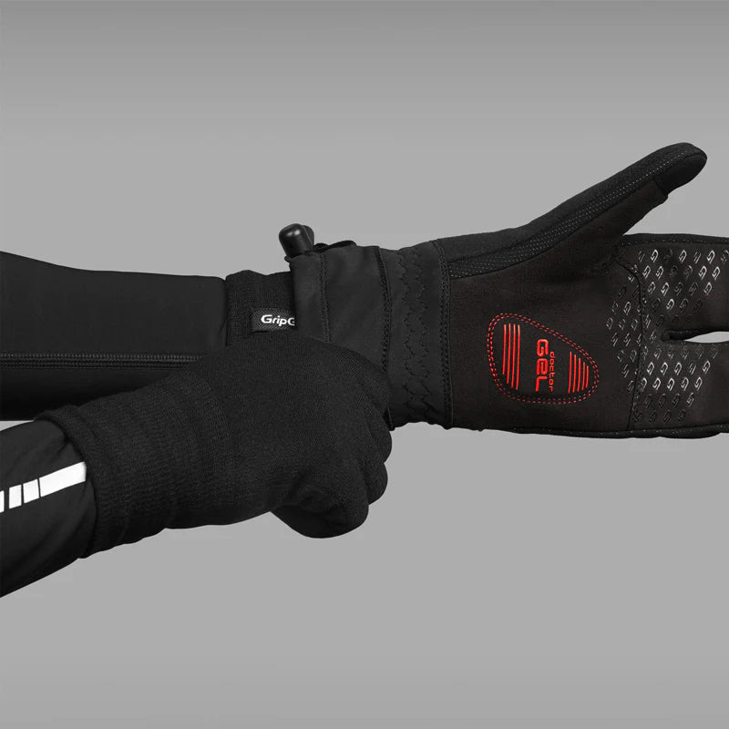Γάντια GRIPGRAB MERINO Undergloves Μαύρο