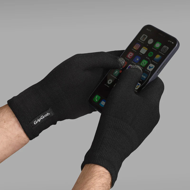 Γάντια GRIPGRAB MERINO Undergloves Μαύρο
