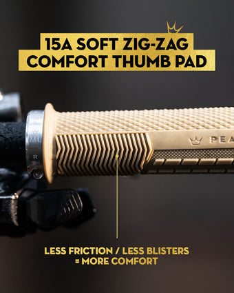 Grips PEATY'S MONARCH PRO KNURL Supersoft Sage