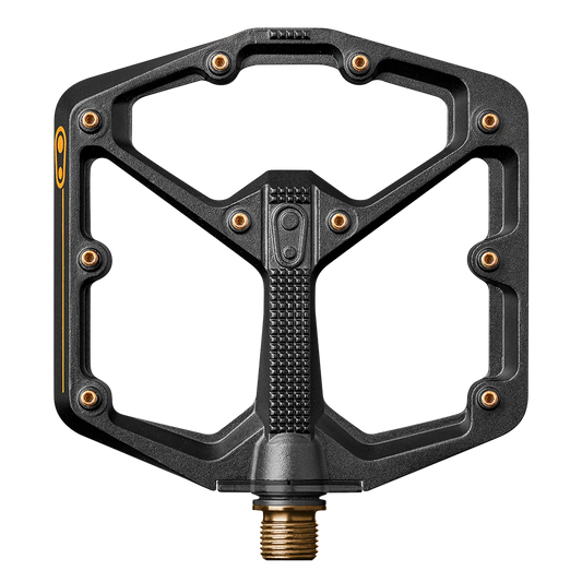 CRANKBROTHERS STAMP 11 Πλατιά επίπεδα πεντάλ Μαύρο/χρυσό