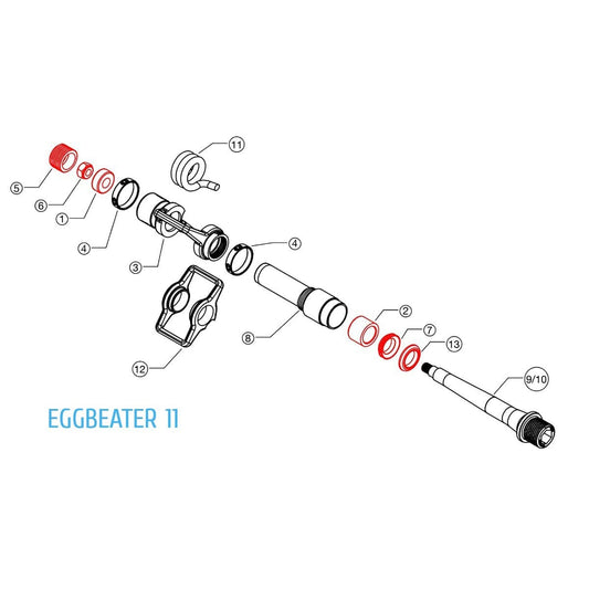 Κιτ επισκευής για πεντάλ CRANKBROTHERS EGGBEATER / CANDY 11 #16229