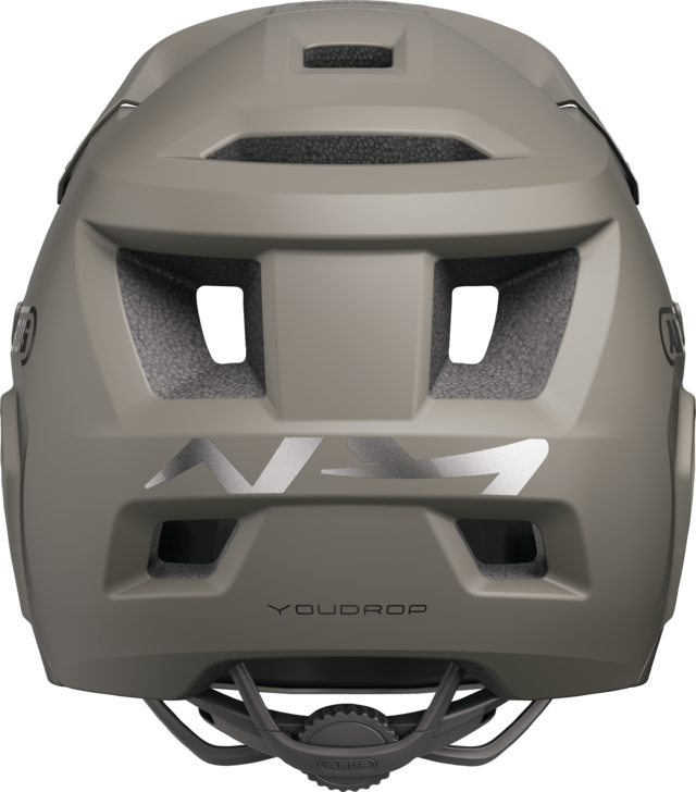 Κράνος MTB ABUS YOUDROP FF Junior Dust Γκρι