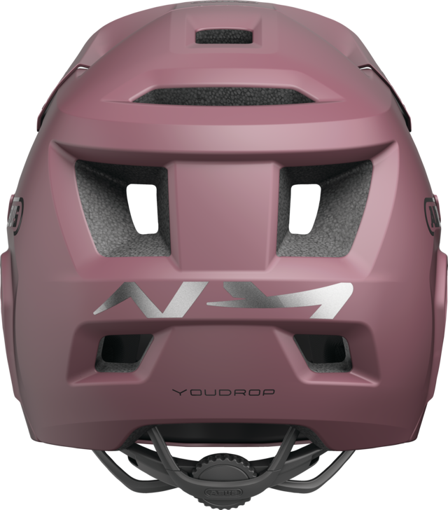 Κράνος MTB ABUS YOUDROP FF Junior Blush Κόκκινο