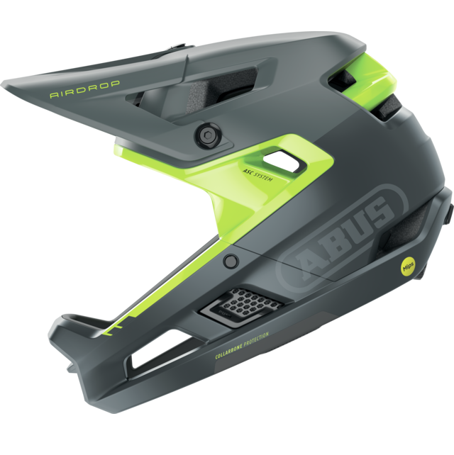 ABUS AIRDROP MIPS MTB κράνος Γκρι/Κίτρινο