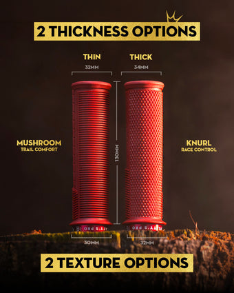 Grips PEATY'S MONARCH PRO KNURL Supersoft Sage