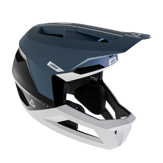 LEATT GRAVITY 5.0 MTB Helmet Blue/White