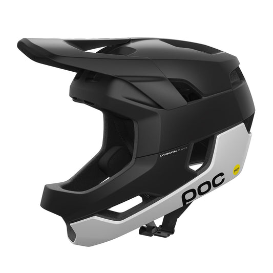 POC OTOCON RACE MIPS MTB κράνος Μαύρο/λευκό ματ