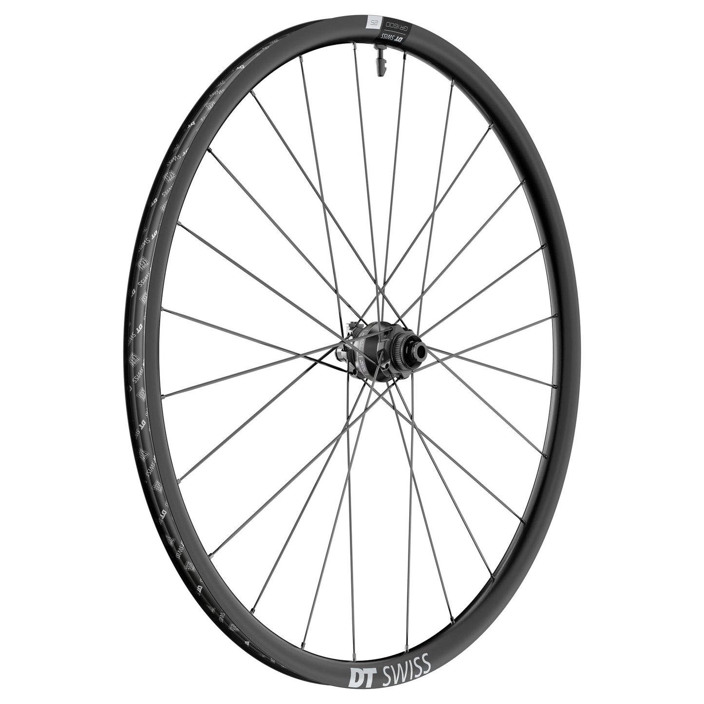 Pair of DT SWISS GR 1600 SPLINE 25 Tubeless Ready (Center Lock) Dynamo Wheels