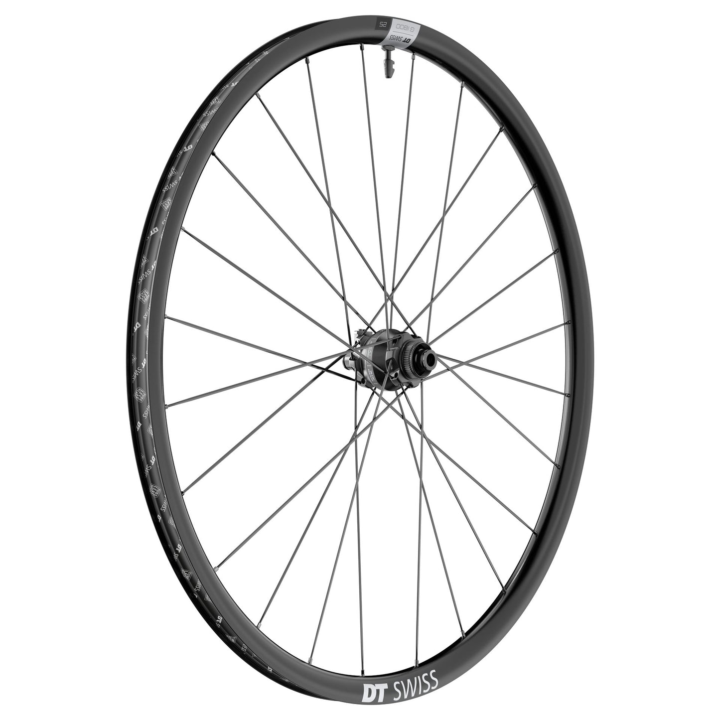 DT SWISS G 1800 SPLINE 25 Tubeless Ready (Center Lock) Dynamo Front Wheel