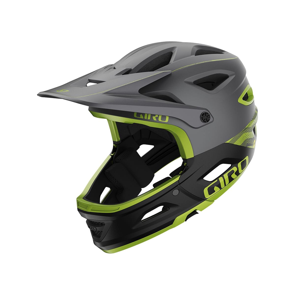 Κράνος MTB GIRO SWITCHBLADE MIPS Γκρι/Κίτρινο
