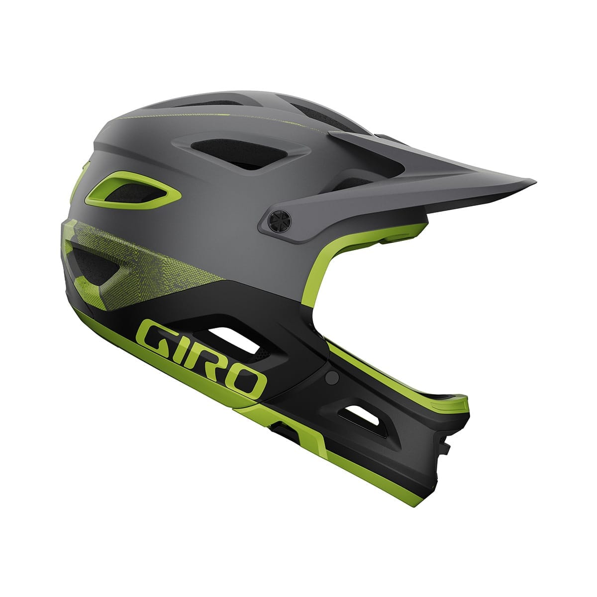 Κράνος MTB GIRO SWITCHBLADE MIPS Γκρι/Κίτρινο
