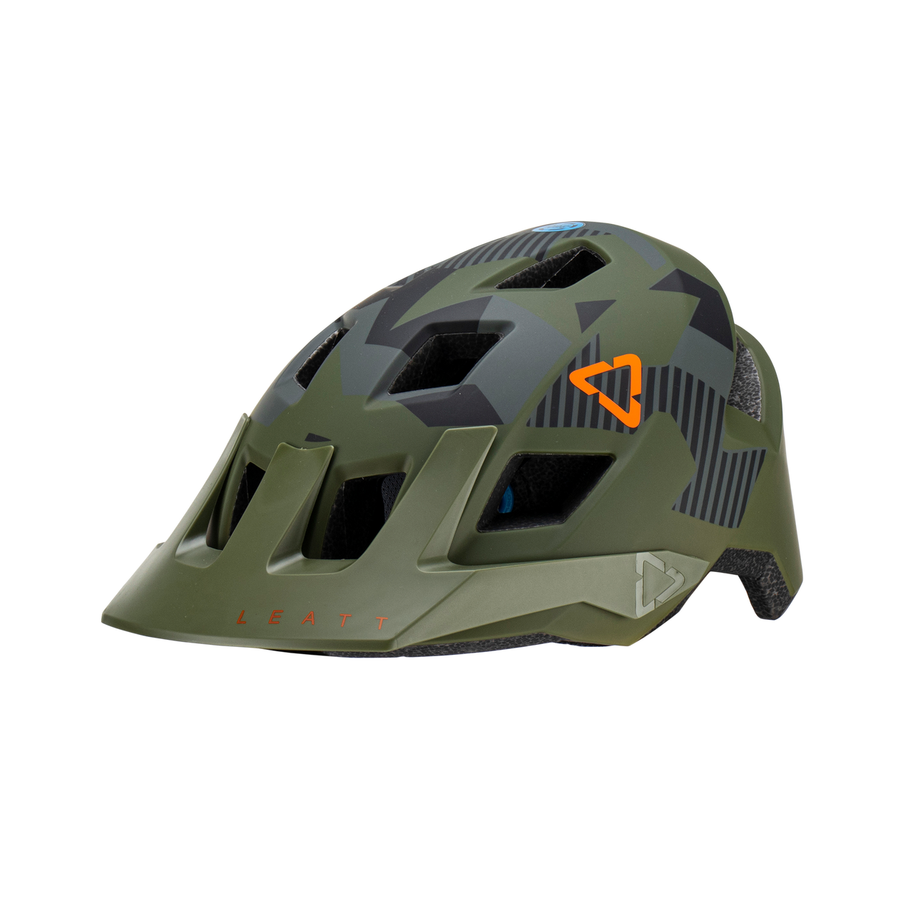 MTB Helmet LEATT ALL-MOUNTAIN 1.0 Junior Khaki