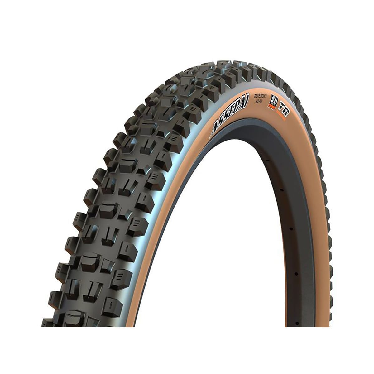 MAXXIS ASSEGAI 29x2.50 WT Exo tire Tubeless Ready Soft Tanwall